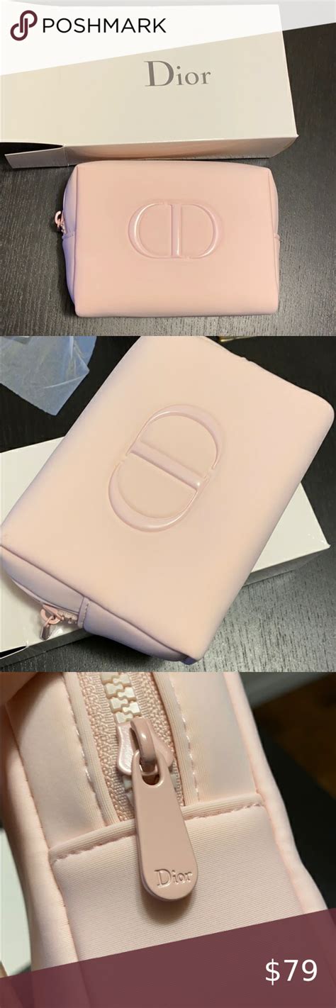 christian dior pink bag price|Christian Dior pink makeup bag.